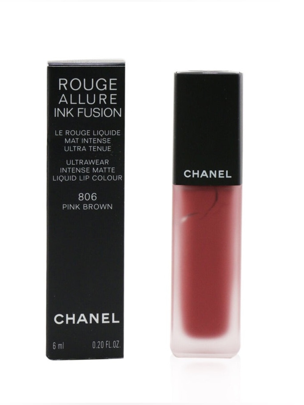 CHANEL Rouge Allure Ink Fusion Liquid Lip Colour 806 Pink Brown